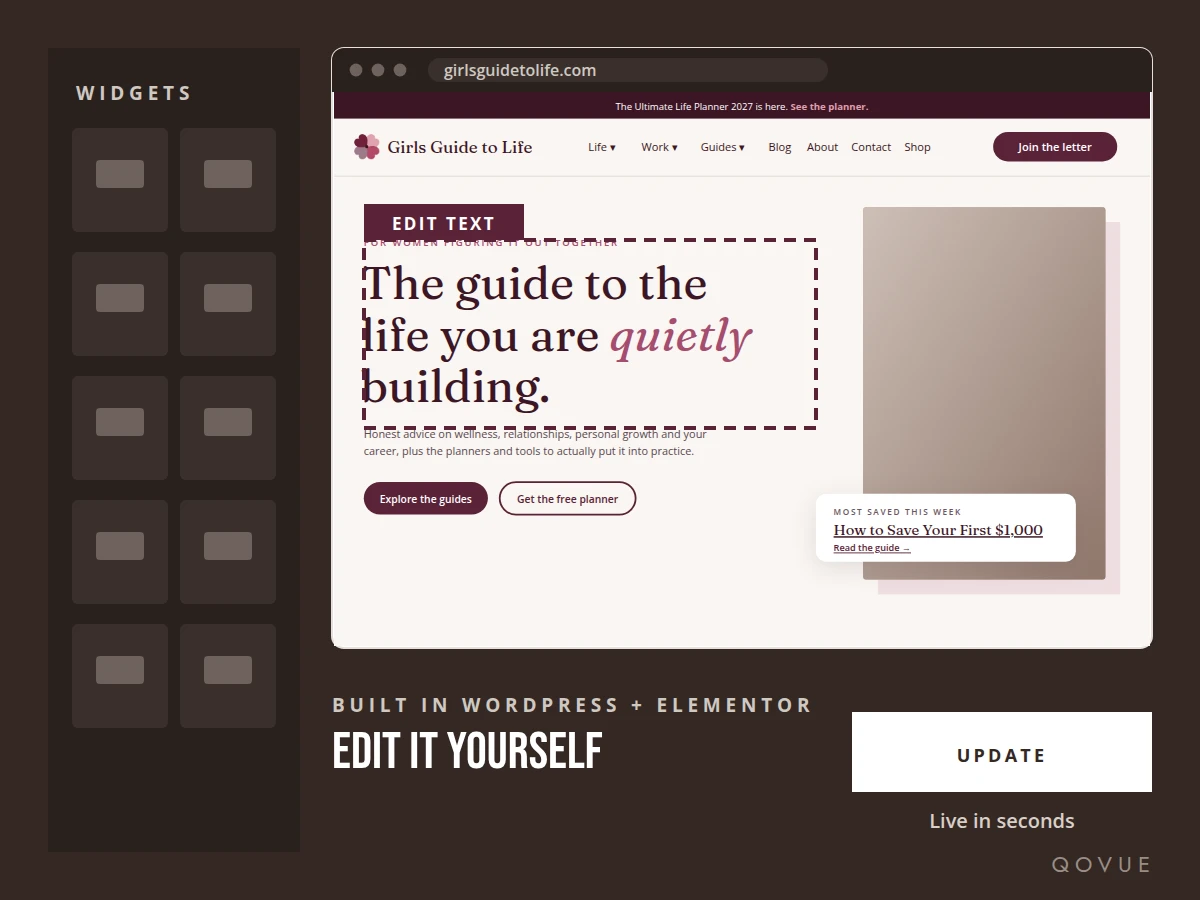 WordPress and Elementor